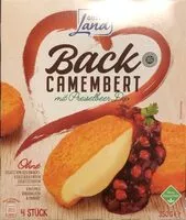 Mängden socker i Backcamembert