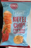 Mängden socker i Riffel Chips Paprika (light)