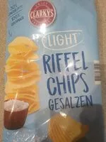 Mängden socker i Light Riffelchips gesalzen