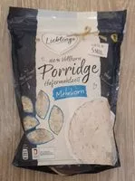 Mängden socker i Porridge Hafermahlzeit Mehrkorn