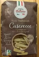 Mängden socker i Pasta Tradizionale Caserecce