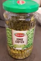 Mängden socker i Junge Erbsen