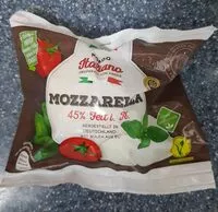 Mängden socker i Mozzarella