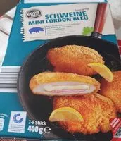 Mängden socker i Schweine Mini cordonbleu