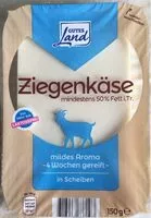 Mängden socker i Ziegenkäse