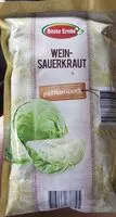 Mängden socker i Weinsauerkraut