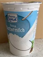 Mängden socker i Reine Buttermilch