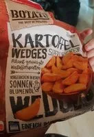 Mängden socker i Kartoffel Wedges