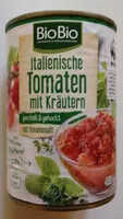 Mängden socker i Italienische Tomaten mit Kräutern