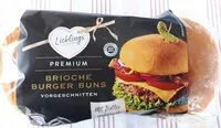 Mängden socker i Brioche Burger Buns