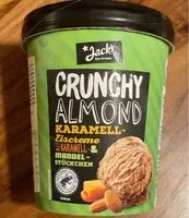 Mängden socker i Crunchy almond