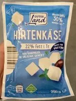 Mängden socker i Hirtenkäse