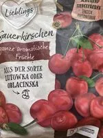 Mängden socker i Sauerkirschen