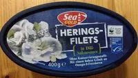 Mängden socker i Heringsfilets in Dill-Sahnesauce