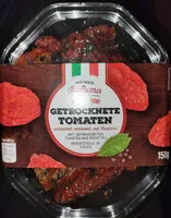Mängden socker i Getrocknete Tomaten