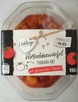 Mängden socker i Hirtenkäsewürfel - Toskana Art