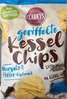 Mängden socker i Geriffelte Kessel Chips Meersalz & Pfeffer