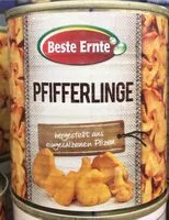 Mängden socker i Pfifferlinge