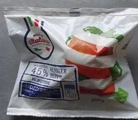 Mängden socker i Mozzarella Halbfettstufe