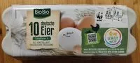 Mängden socker i 10 deutsche Bio-Eier
