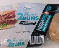 Mängden socker i Protein Burger Buns