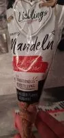 Mängden socker i Gebrannte Mandeln