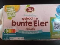 Mängden socker i Gekochte bunte Eier