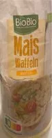 Mängden socker i Mais waffeln