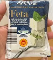 Mängden socker i Feta