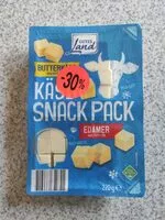 Mängden socker i Käse Snack Pack