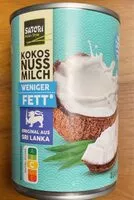 Mängden socker i Kokosnuss Milch