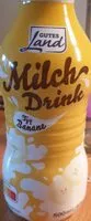 Mängden socker i Milch Drink Typ Banane
