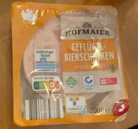 Mängden socker i Geflügel Bierschinken