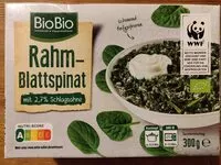 Mängden socker i Rahm-Blattspinat