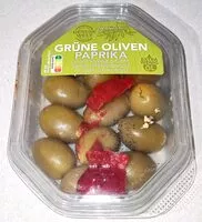 Mängden socker i Grüne Oliven - Paprika