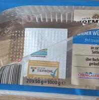 Mängden socker i Wiener Würstchen