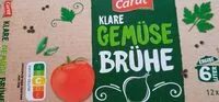 Mängden socker i Klare Gemüse Brühe Würfel