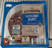 Mängden socker i Fleischrot-Wurst
