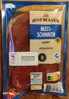 Mängden socker i Nussschinken