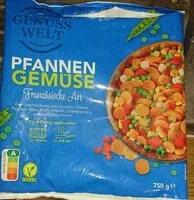 Mängden socker i Pfannen Gemüse