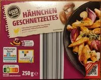 Mängden socker i Hähnchen Geschnetzeltes