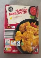 Mängden socker i Knusprige Hähnchen Minischnitzel