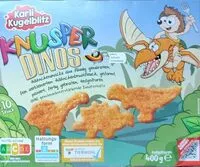 Mängden socker i Knusper Dinos