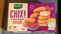 Mängden socker i Chix Chicken Nuggets TK