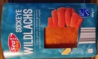 Mängden socker i Sockeye Wildlachs