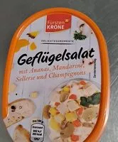 Mängden socker i Geflügelsalat