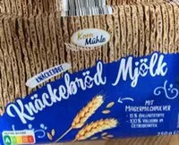 Mängden socker i Knäckebröd Mjölk