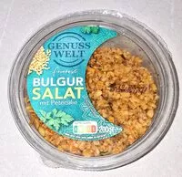 Mängden socker i Bulgursalat mit Petersilie