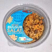 Mängden socker i Roter Bulgursalat mit Süßkartoffel
