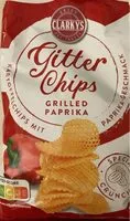 Mängden socker i Gitter Chips Grilled Paprika